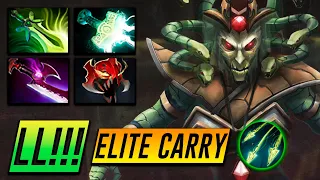 LL!!! Medusa Elite Carry - Dota 2 Pro Gameplay [Watch & Learn]