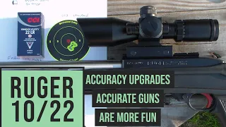 Ruger 10/22 Accuracy Upgrades - Accurate Guns are more Fun