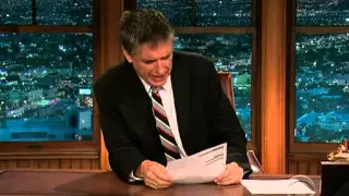 Late Late Show with Craig Ferguson 8/10/2009 Carrot Top, Alexis Bledel