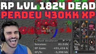 RP LVL 1824 DEAD BOOSTING BOSS, BUGADO AND ACTOR OF THE ENEMY TEAM, THEUZIK PLAYED BAD?, #GWTIBIA