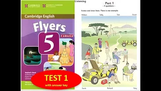 FLYERS 5 FULL TEST 1 WITH ANSWER KEY