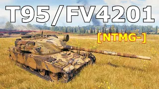 World of Tanks T95/FV4201 Chieftain - 4 Kills 11,4K Damage