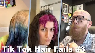 Hairdresser reacts to AMAZING TIK TOK hair vids #hair #beauty