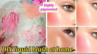 How to make LIQUID BLUSH at home? (3 Method) DIY liquid blush