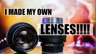 I Made My Own Lenses!... Sort Of.  Adapting B&H Projector Lenses for Photography!