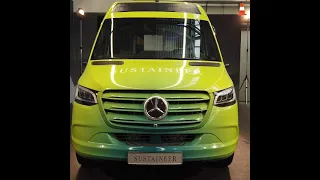 Mercedes Benz Sustaineer, futur Sprinter électrique