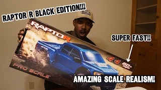 NEW Traxxas Raptor R Special Black Edition Unboxing + Testing