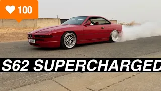 BMW 840CI S62 SUPERCHARGED MUST SEE!