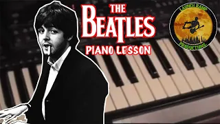 Beatles Lady Madonna Piano Tutorial lesson