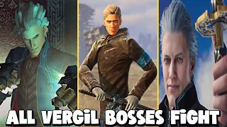 ALL VERGIL BOSSES FIGHT IN DEVIL MAY CRY GAMES