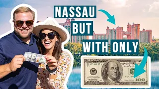 Exploring Nassau, Bahamas with ONLY $100!