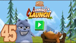 Grizzy and the Lemmings: Lemming Launch - Gameplay walkthrough Part 45 (Android, IOS)
