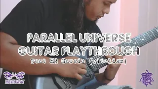 [DJENT] Bless The Knights - Parallel Universe (feat Ed Garcia-Vitalism) Official Guitar Playthrough