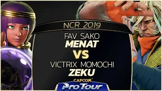 FAV Sako (Menat/Kage) vs VICTRIX Momochi (Zeku) - NCR 2019 - Top 32 - CPT 2019