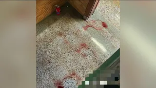 Students find crime scene blood in Richmond school halls
