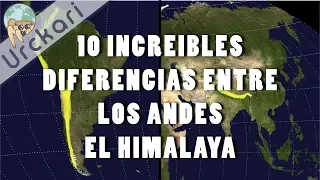 10 Increíbles Diferencias entre Los Andes y El Himalaya