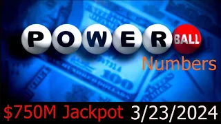Powerball Winning Numbers 23 March 2024. Today Powerball Drawing Result Saturday Night 3/23/2024