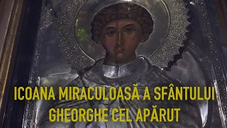 Ic. miraculoasă a Sfântului Gheorghe cel Apărut - Mănăstirea Pantocrator de pe Muntele Athos