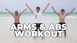 7 MIN ARMS & ABS STANDING Workout w/ @thefitnessheroes   •  Keoni Tamayo