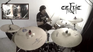 CELTIC FROST - FAINTED EYES drum cover (GoPro)