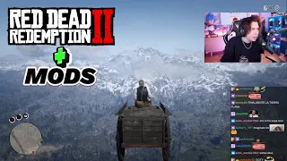 RUBIUS prueba MODS en RED DEAD REDEMPTION 2 + REACCIONES + CHAT|| STREAM 12/1/2024