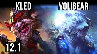 KLED vs VOLI (TOP) | 10/0/6, Legendary, 1.3M mastery | JP Diamond | 12.1