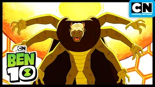 Ben 10 Takes Down A Snake | Ben 10 | Cartoon Network