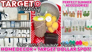 NEW 2023 SUMMER TARGET HOME DECOR! 🎯☀️ | NEW Summer Earrings and Bags + Hearth & Hand Bedding Finds!