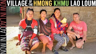 Travelling Laos | Hill Tribes Hmong, Khmu and Lao Loum live together in High Mountain Village Laos