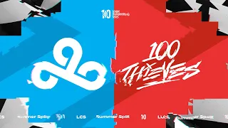 C9 vs. 100 - Week 2 Day 2 | LCS Summer Split | Cloud9 vs. 100 Thieves (2022)