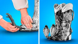 Extravagant Shoe Design You Can Make With Your Hands