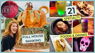 RANKING Halloween Horror Nights 2022 10 Houses, 5 Scare Zones, 21 Specialty Foods & Drinks at HHN 31