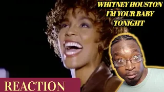 Whitney Houston - I'm Your Baby Tonight (Official Video)- REACTION!!