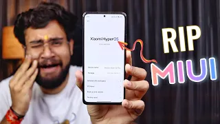 RIP MIUI - HyperOS First Look | New Features | Update Eligible Device List 🔥