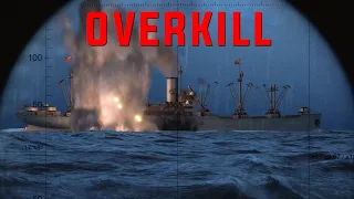 Overkill In the Mediterranean - U-boat Gameplay