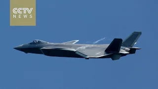 Footage: China's fifth-generation stealth fighter J20 makes debut at Zhuhai Airshow