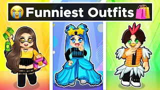 Our FUNNIEST Outfits in Roblox Fashion Famous!