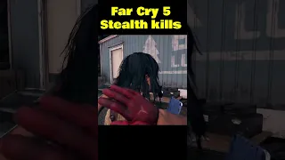 Far Cry 5 stealth takedowns #shorts