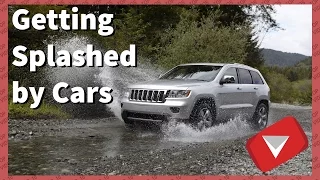 Getting Splashed By A Car Compilation (TOP 10 VIDEOS)