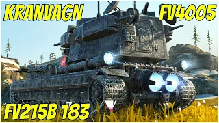 FV215b 183, FV 4005 & Kranvagn ● WoT Blitz