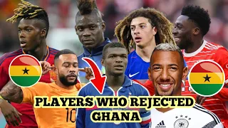 TOP 13 GHANAIAN FOOTBALLERS WHO REJECTED GHANA 🇬🇭 AND PLAYED FOR OTHER COUNTRIES