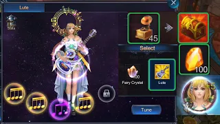 GPC Lute, Tune, and Melody Goddess (Goddess Primal Chaos Musical Instrument)
