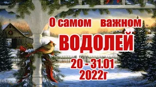 ВОДОЛЕЙ ♒. 20 - 31 января 2022г. Таро прогноз, гороскоп для водолеев.