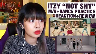 OG KPOP STAN/RETIRED DANCER reacts+reviews ITZY "Not Shy" M/V + Dance Practice!