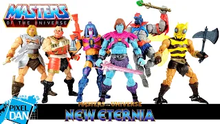 MOTU New Eternia Six Figure Mega Review! | Masterverse Buzz-Off | Faker | Stratos | More!