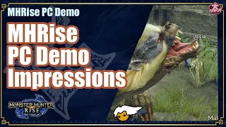 MHRise | Early Access PC Demo Impressions 4K60