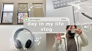 day in my life vlog 🎧 | school life, lunch & coffee, headphone makeover, & studying chinese