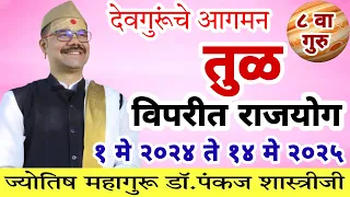 Tula guru rashi parivartan 2024 // गुरु ग्रह राशी परिवर्तन 1 मे 2024