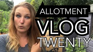ALLOTMENT VLOG TWENTY - Sowing Green Manure, tying in the Raspberries and Main Crop potato fail!