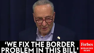 JUST IN: Schumer Promotes Just-Released Bipartisan Supplemental And Border Bill